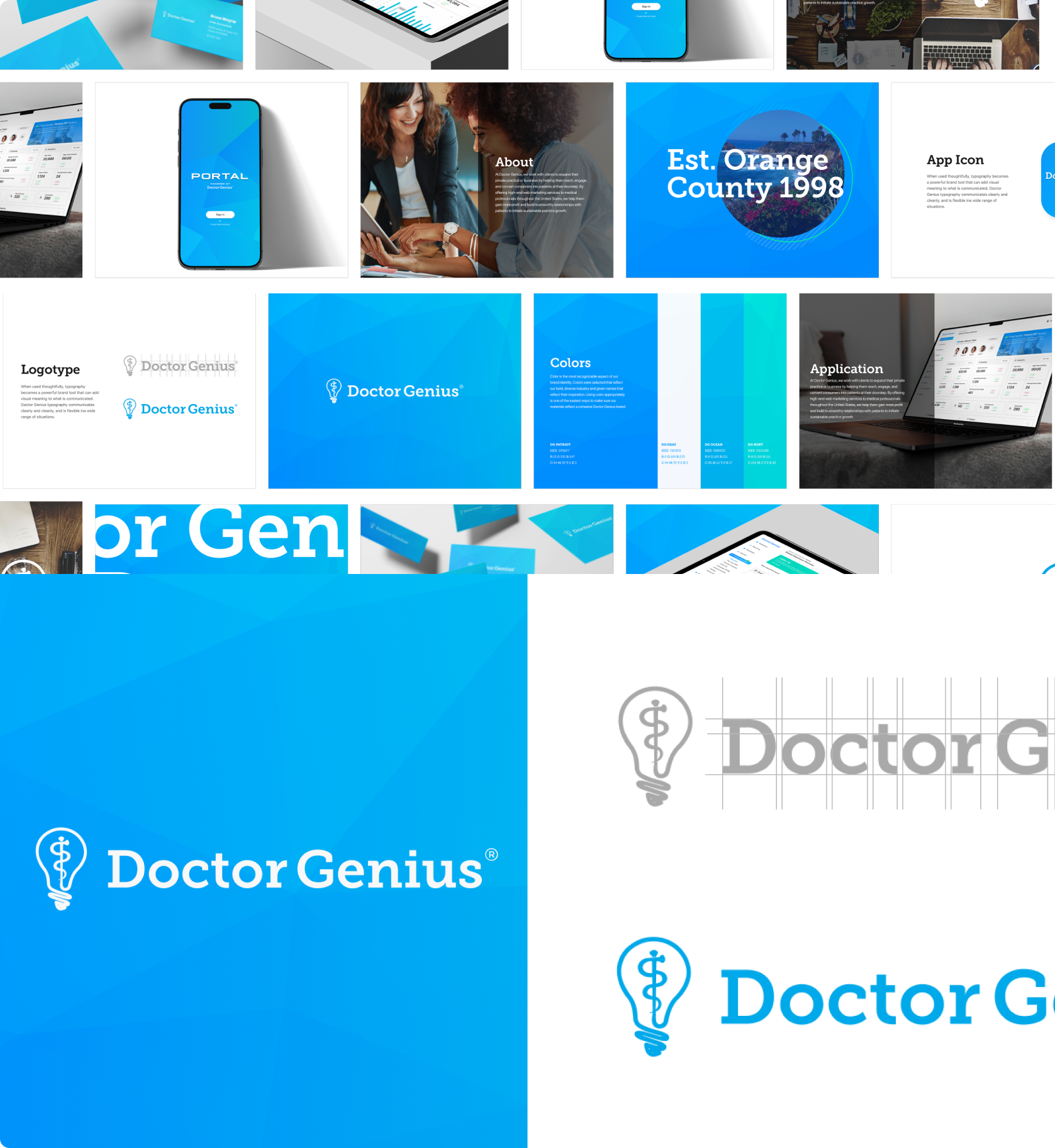 Doctor Genius Brand Identity
